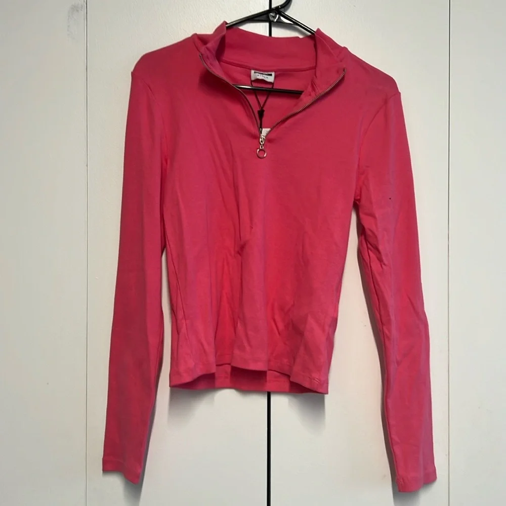 Noisy May Ribbed Zip Up - Picture 1 of 3
